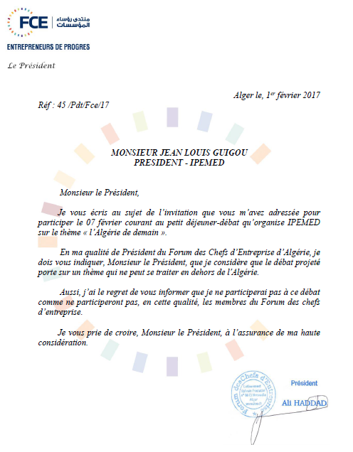 haddad dit non