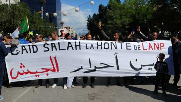 Gaid Salah la honte