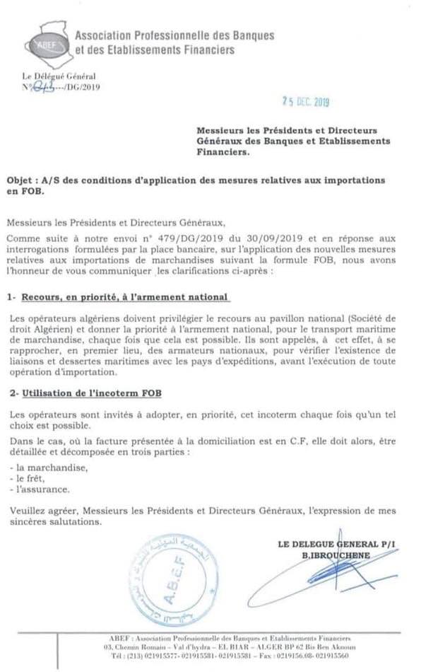 Importations : Préférence nationale dans le transport maritime