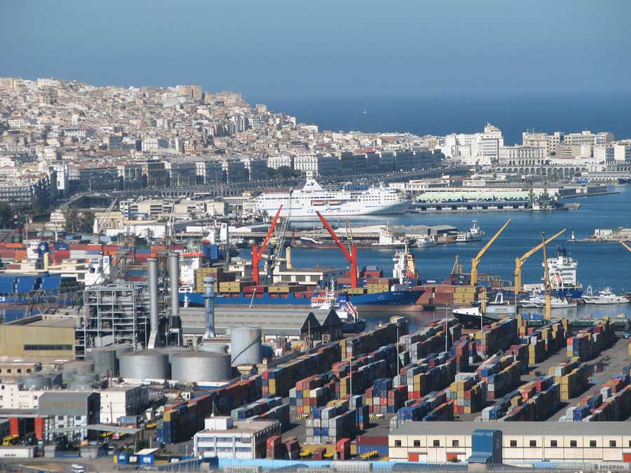 infrastructures portuaires en Algérie