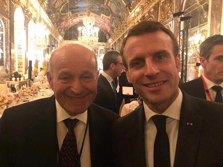 Rebrab s’entretien avec Macron