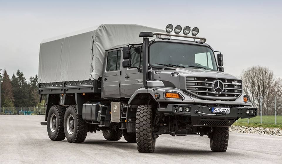 Mercedes Benz Zetros pour le secteur civil en décembre