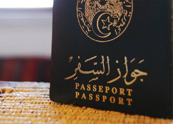 Le passeport algérien mal classé !