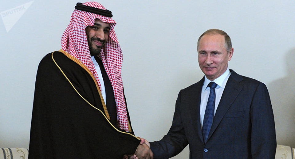 Poutine accueilli en grande pompe en Arabie saoudite