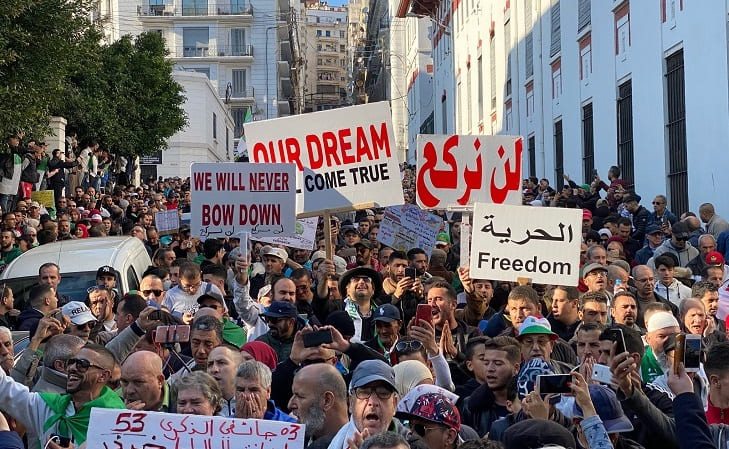 alger 46é vendredi : la population maintient la pression dans plusieurs régions du pays