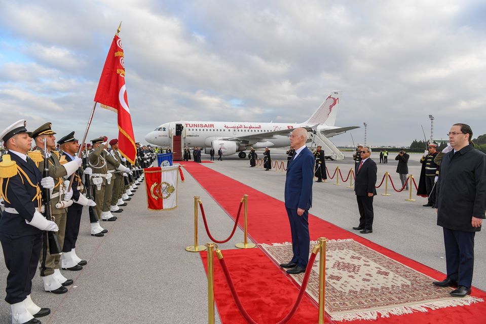 Le Président tunisien Kaïs Saied entame une visite d'Etat en Algérie