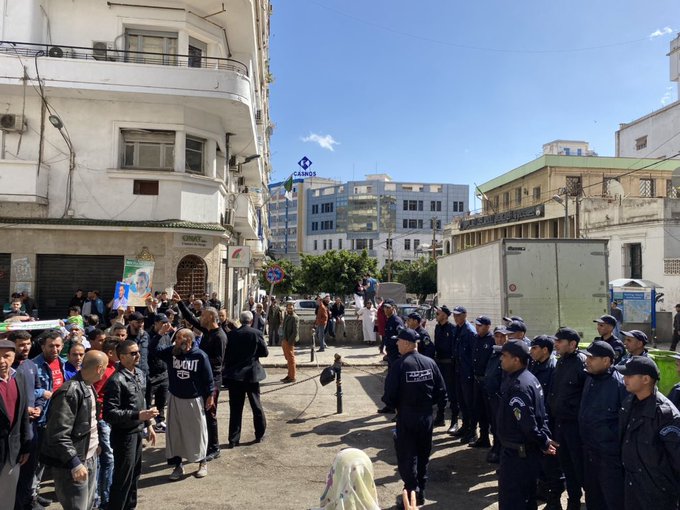 55e vendredi du Hirak : Début de la manifestation à Alger