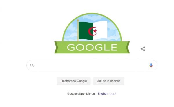 Google célèbre la fête de l'indépendance de l'Algérie | Algerie Eco