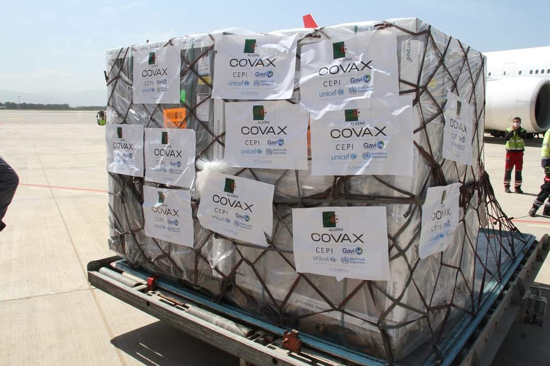 COVAX : L'Algérie devrait recevoir ce jeudi plus de 100.000 doses de vaccins