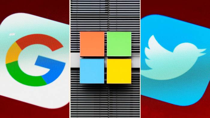 Google, Twitter et Microsoft en pleine forme grâce à la pub et au cloud