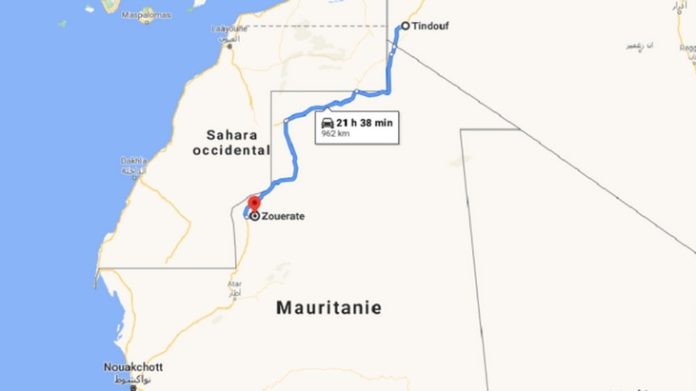 Route Tindouf-Zouérate : les études relatives au projet lancées dans les prochains jours