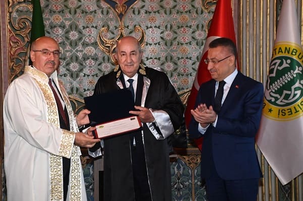 Le Président Tebboune fait docteur honoris causa par l'université d'Istanbul