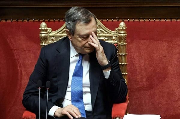 Italie : le Premier ministre Mario Draghi démissionne