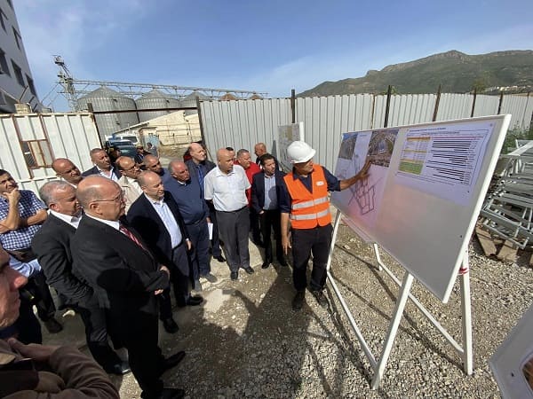 Usine de Cevital à Béjaïa : le taux d'avancement du projet a atteint 80%
