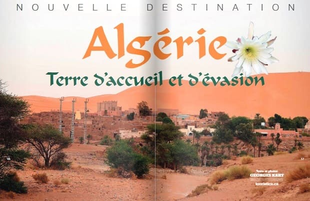Tourisme : un magazine canadien consacre un dossier spécial à la Destination Algérie