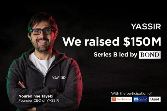 Yassir annonce une levée de fonds de 150 millions de dollars