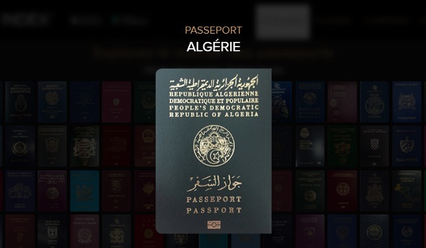 Passport Index : le passeport algérien classé 77ème