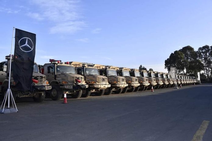 Industrie militaire : livraison de 384 véhicules SNVI et Mercedes Benz fabriqués localement