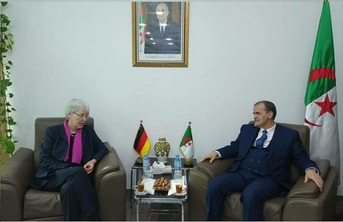 Rezig s'entretient avec l'ambassadrice d'Allemagne de la promotion de la coopération commerciale
