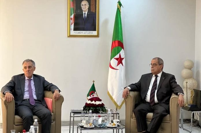 Ali Aoun reçoit le président du Conseil d’affaires Algéro-américains Smail Chikhoun