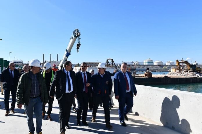 Extension du port pétrolier de Skikda : un taux d'avancement de 90%