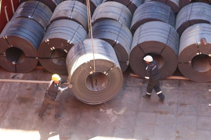 Sider El Hadjar : exportation de 10.000 tonnes de bobines vers l'Italie