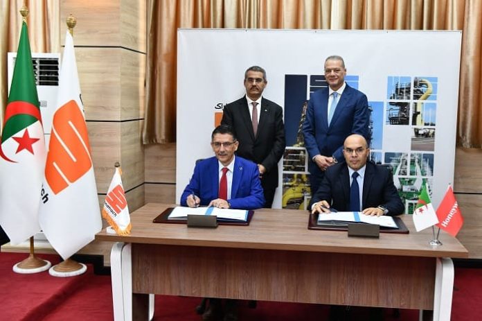 Formation : Signature d'un accord entre Sonatrach et Honeywell