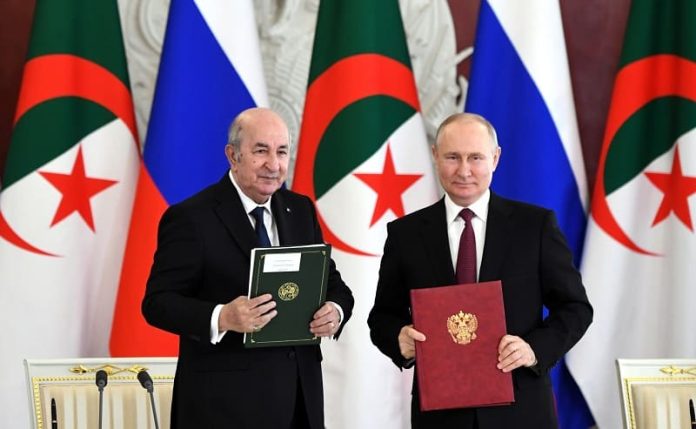 Algérie-Russie : Signature de la Déclaration de partenariat stratégique approfondi