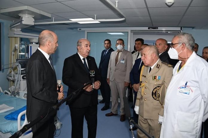 Alger : inauguration de l'hôpital des grands brûlés de Zéralda