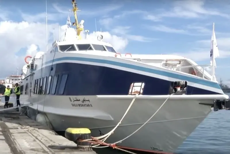 Création de lignes de transport maritime interne de voyageurs Algerie Eco