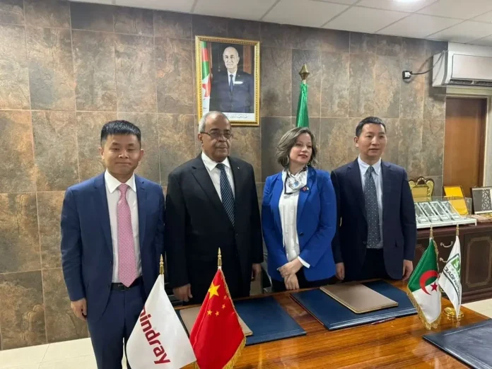 Signature d'un accord de coopération entre Sadid-Diagnopharm et l'entreprise chinoise Mindray