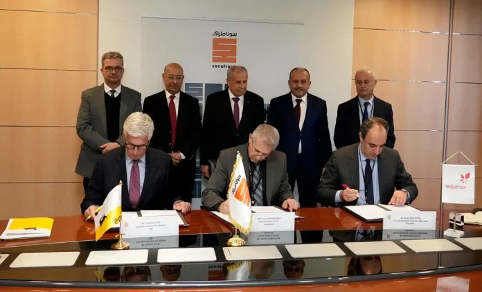 Sonatrach signe un protocole d’accord avec Eni et Equinor
