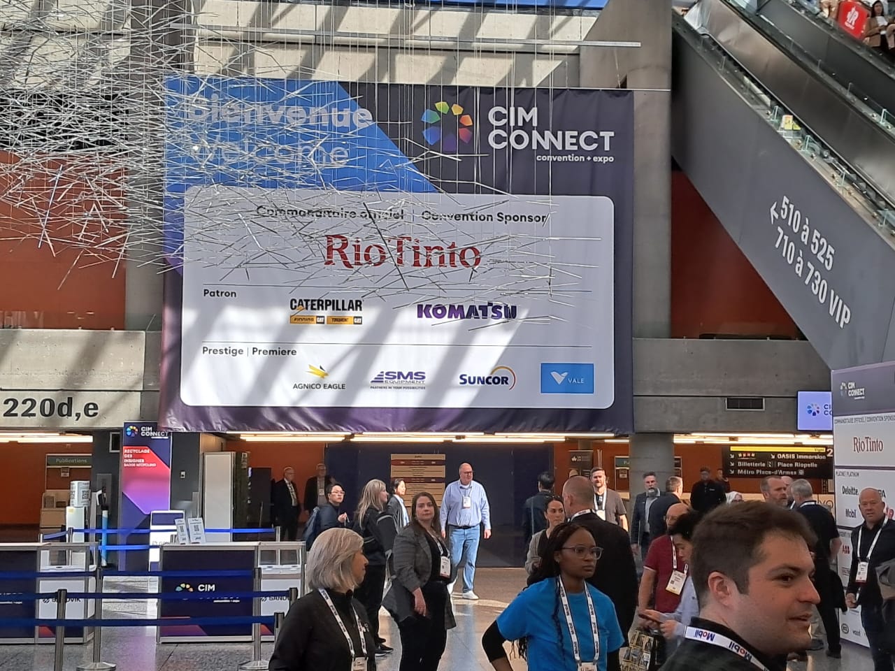 Mines : Tafer prend part à Montréal aux travaux de la Convention et Exposition « CIM CONNECT »