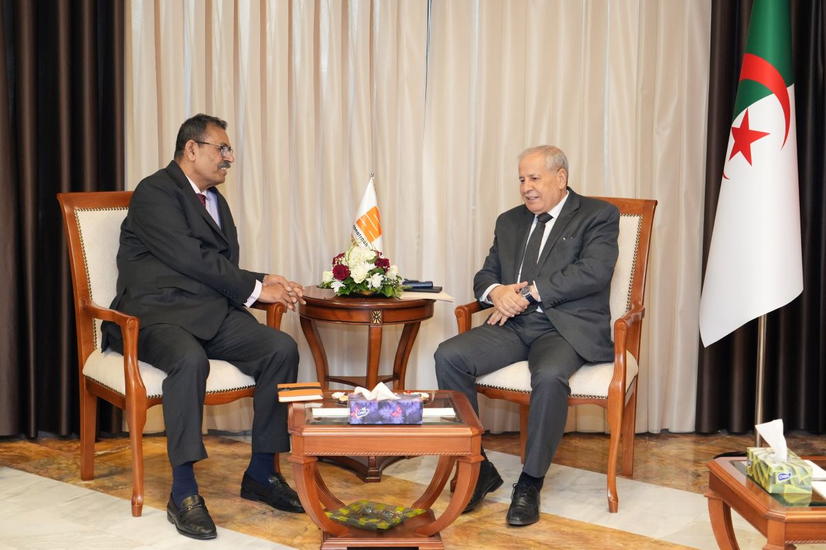 Le PDG de Sonatrach reçoit une délégation de la compagnie indienne Larsen & Toubro